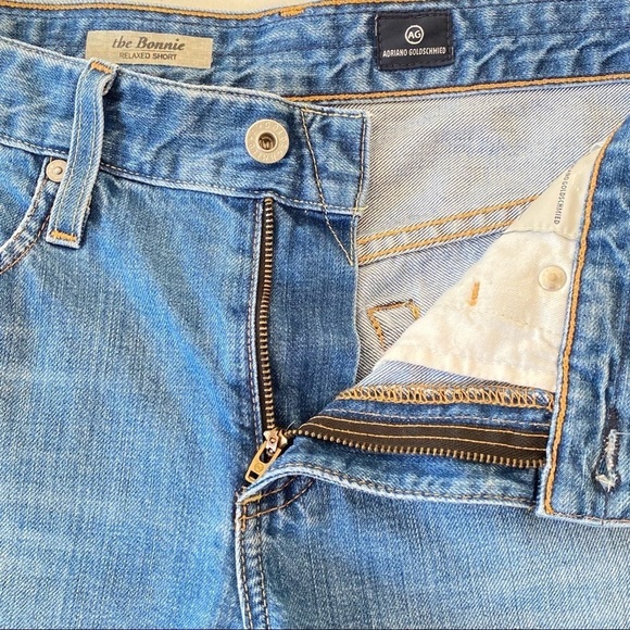 SOLD AG The Bonnie Mid-Rise Cutoff Relaxed Jean Shorts Shorts Size 29 - Picture 10 of 10